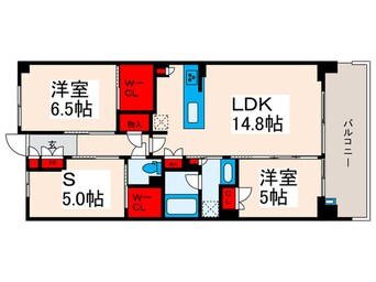 間取図 ドゥーエ町屋