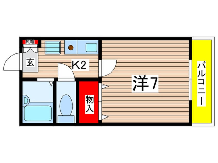 間取図 メゾンＫ
