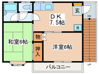 間取図 ファミリアハイツ立川