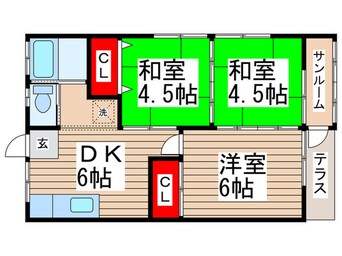 間取図 横須賀ハイツ