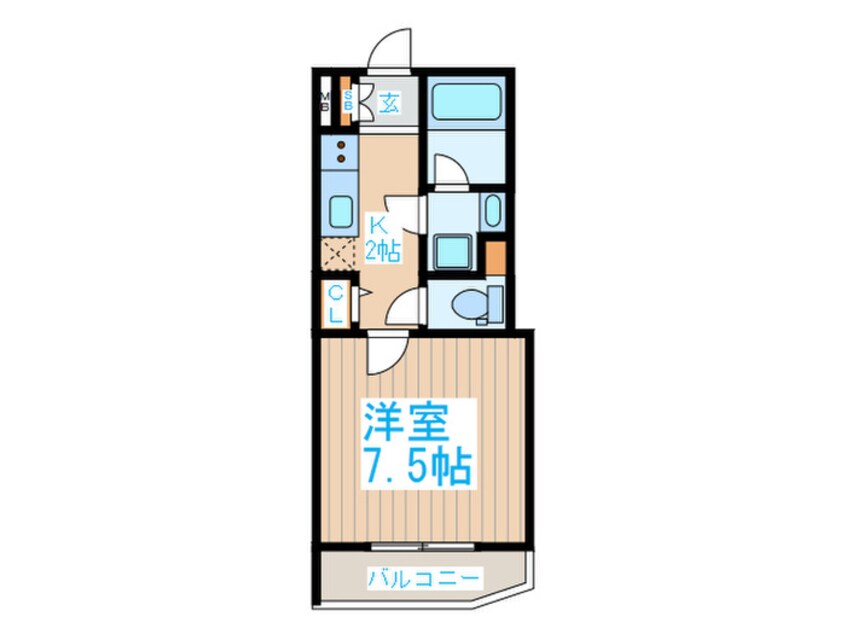 間取図 ＸＥＢＥＣ方南町