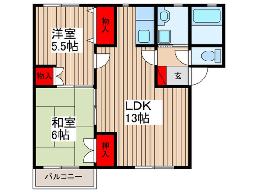 間取図 ノイエＡ