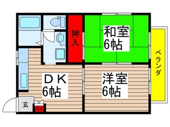 間取図 ボナール菅野