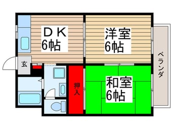 間取図 ボナール菅野