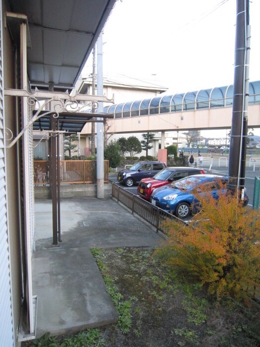 室内からの展望 コ－ポ惣領
