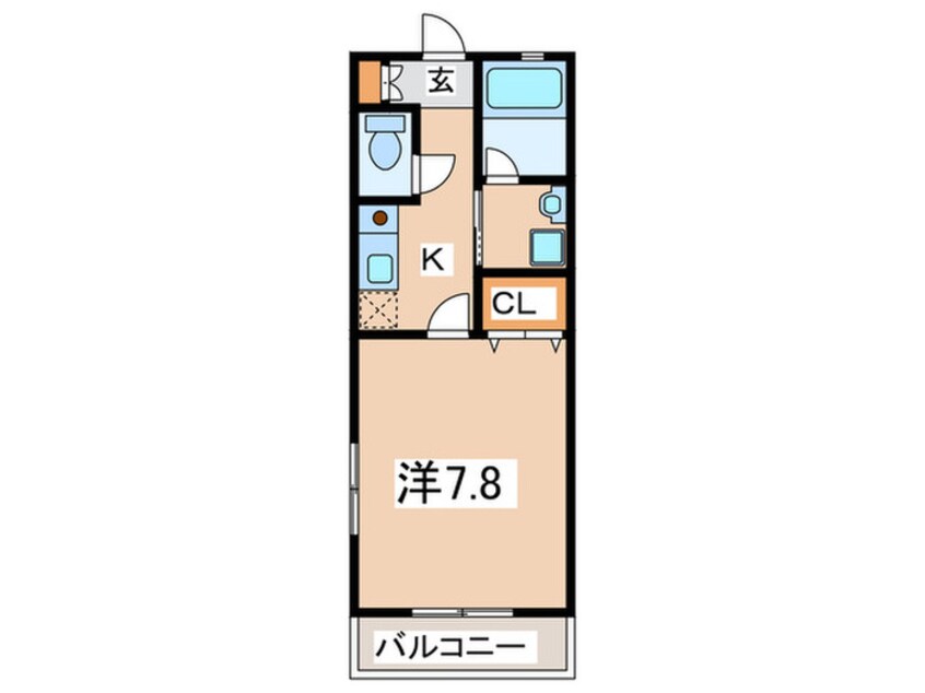 間取図 クレストヒル