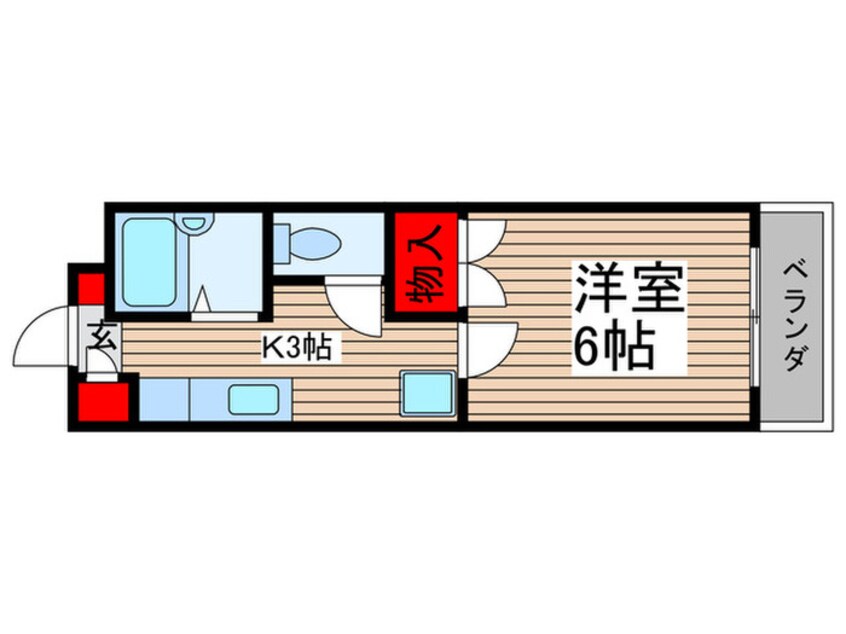 間取図 芝崎ビル