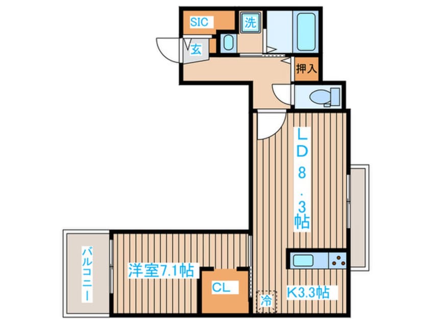 間取図 Casa de Arte