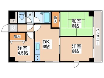 間取図 ビコ－ハイツ