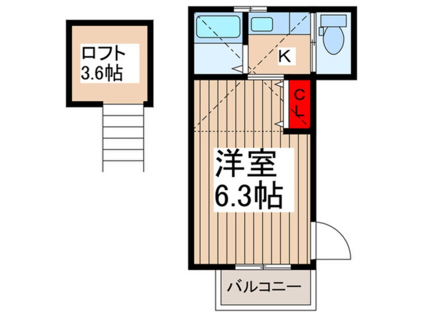 間取図 グランパルクⅡ