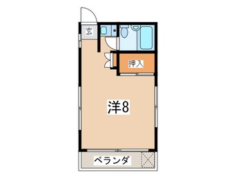 間取図 第二橘ハイツ