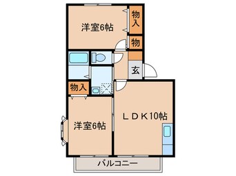 間取図 ストークヴィラA