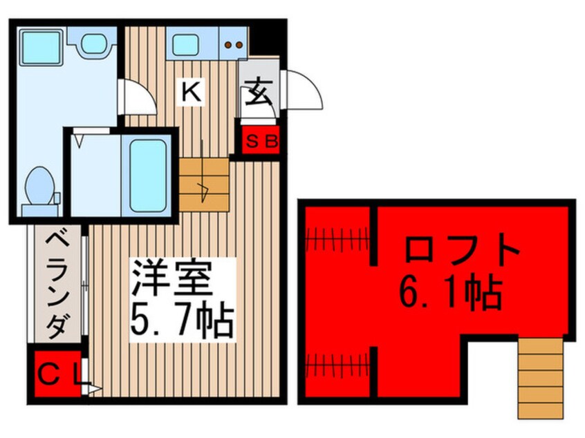 間取図 el Casa 日進