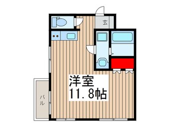 間取図 ヒュ－マンパレス与野