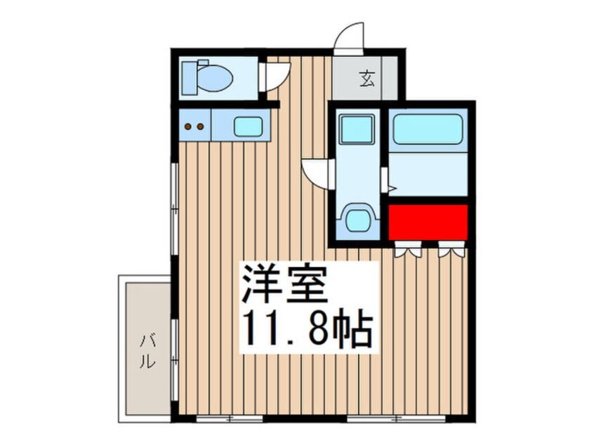 間取図 ヒュ－マンパレス与野
