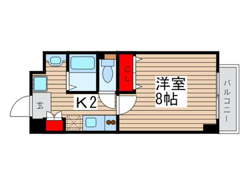 間取図 セナリオフォルム松戸Ⅰ