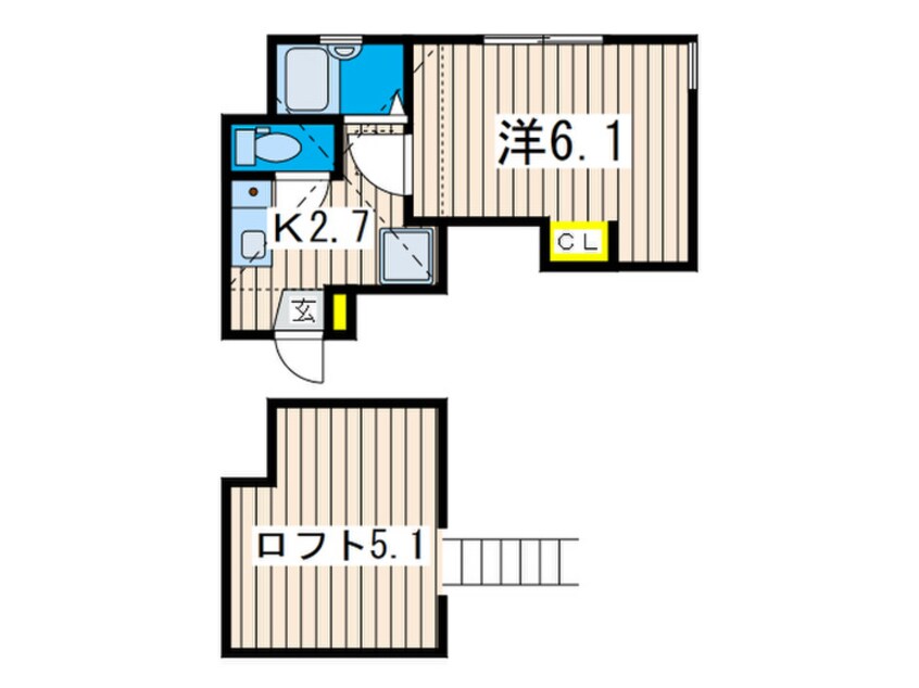 間取図 プラムハイツ