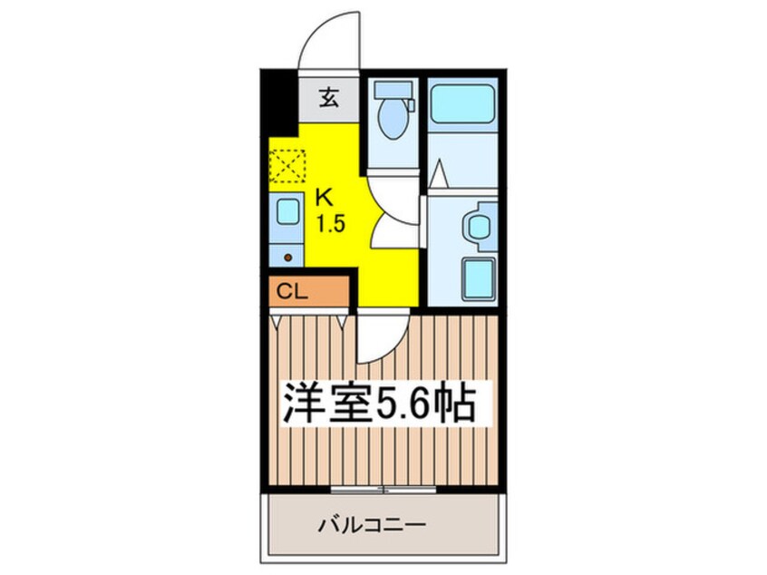 間取図 Minette岩槻