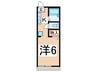 サンハイムＫ 1Kの間取り