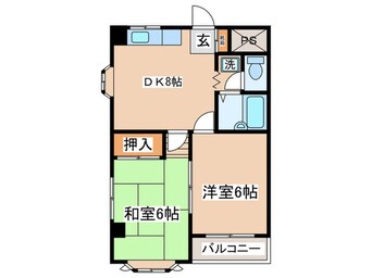 間取図 アヴェニュ－成城１