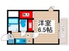 メロディ 1Kの間取り