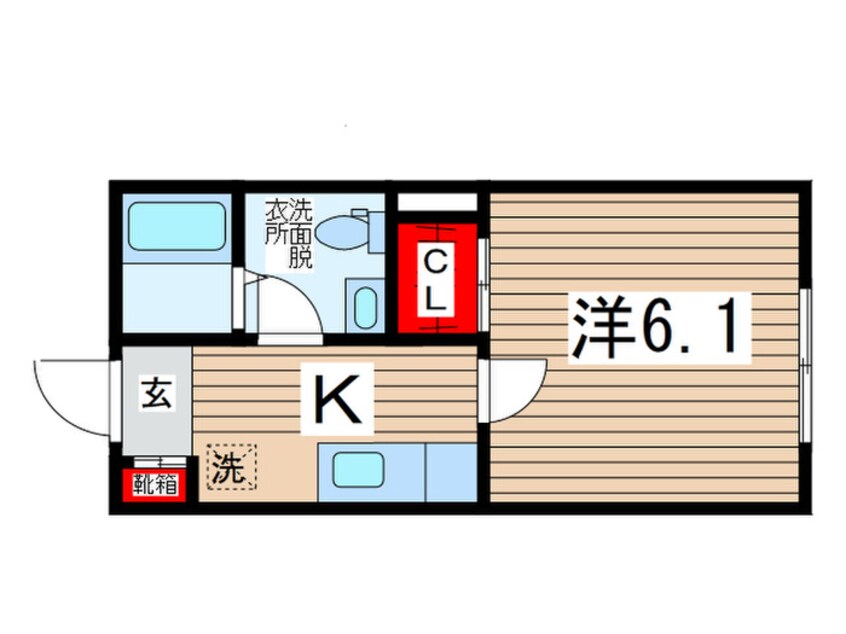 間取図 ＢＲＩＸ葛城