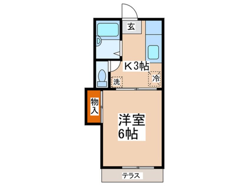 間取図 メゾン萩原