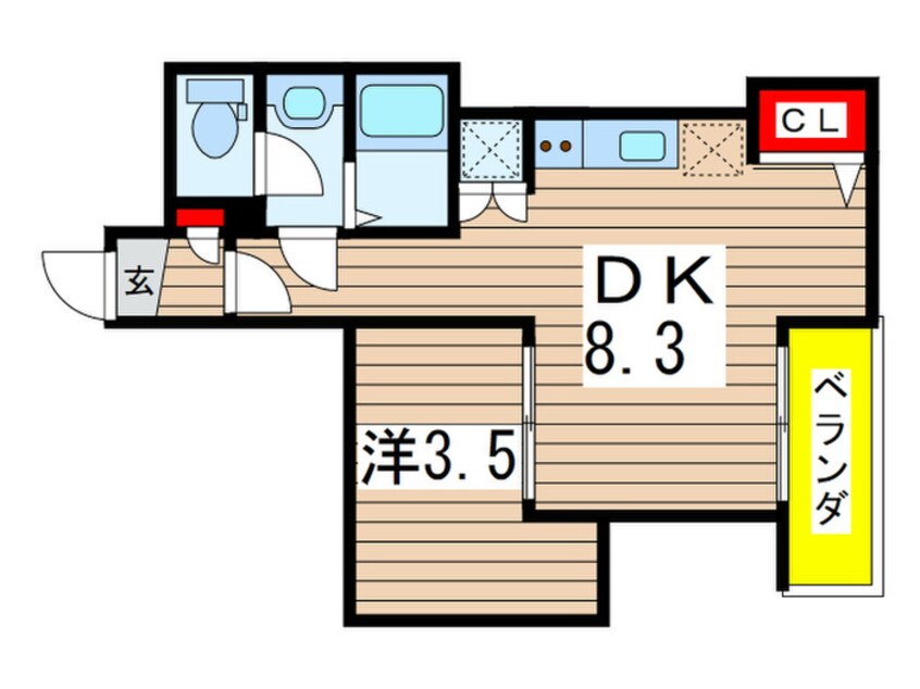 間取図 カノン