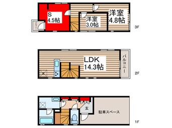 間取図 Kolet行徳西＃02