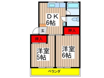 間取図 カーサむさしの