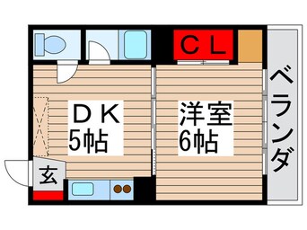 間取図 柳下マンション