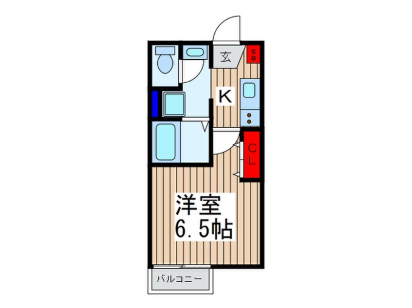 間取図 レガーロＫＡＺＥ