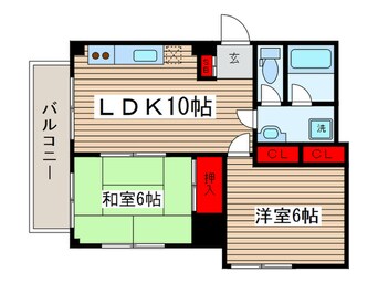 間取図 蔵前双葉ハイツ