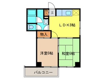 間取図 蔵前双葉ハイツ