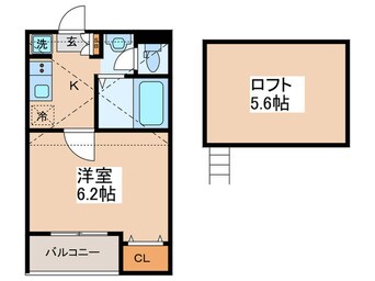 間取図 グランクオールお花茶屋クレスト