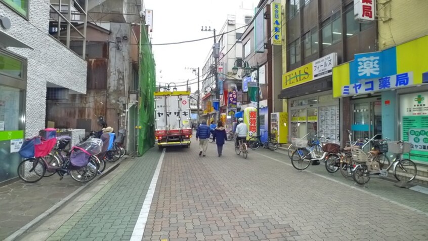 お花茶屋商店街通り(公園)まで290m グランクオールお花茶屋クレスト