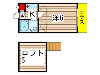 間取図 ジュネパレス稲毛第１