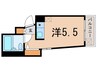 ベルツ目白 1Rの間取り