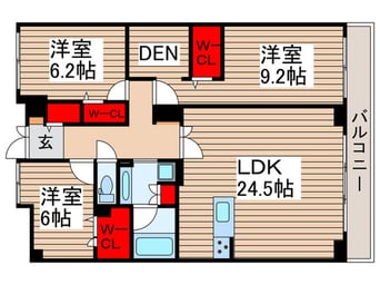 間取図 ロイヤルパ－クスシ－サ－