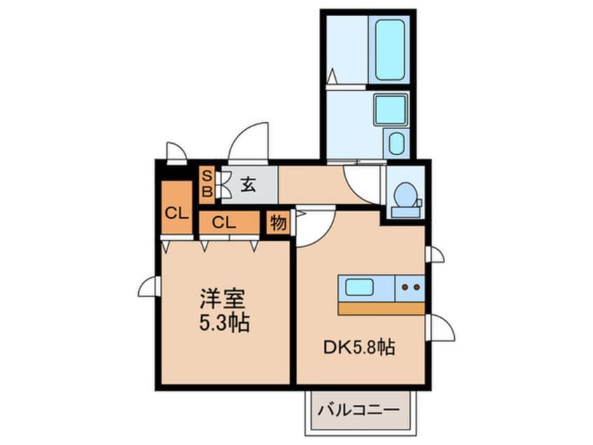 間取図 CS GARDEN IKEBUKURO