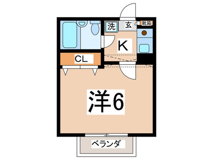 間取り図 ジュネパレス平塚第８