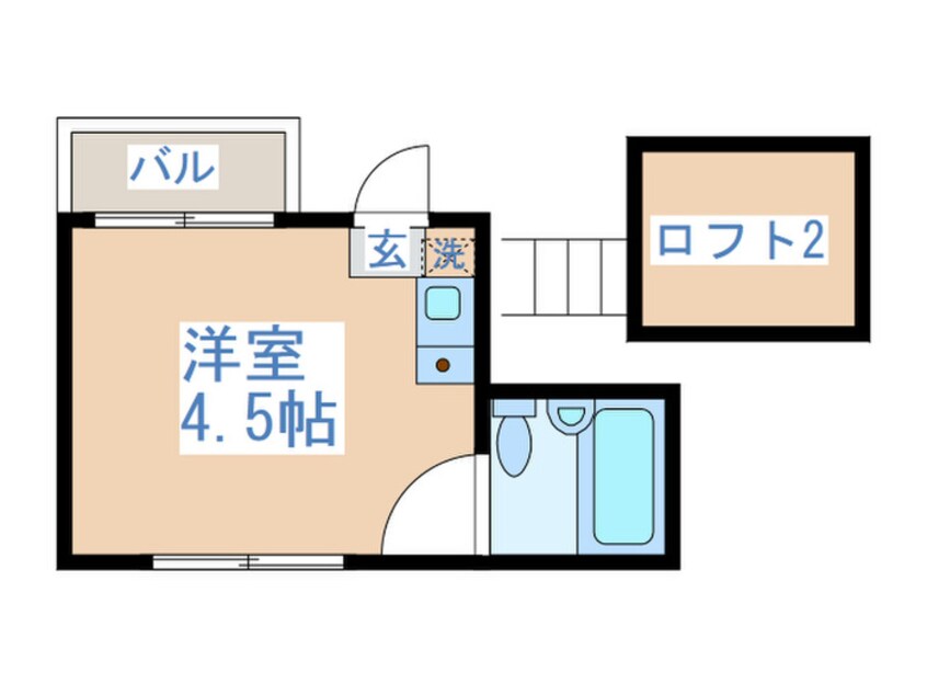 間取図 パークテラス方南