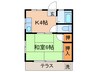 今村様邸 1Kの間取り