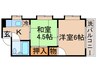 第２平成ビル 2Kの間取り