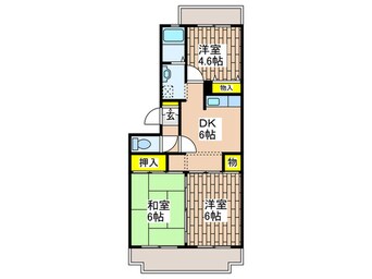 間取図 ガーデンクレスト湘南