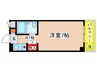 エステ－ト向ケ丘 1Kの間取り