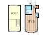 ネオステ－ションプラザ日吉 1Rの間取り