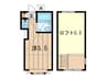 ネオステ－ションプラザ日吉 1Rの間取り
