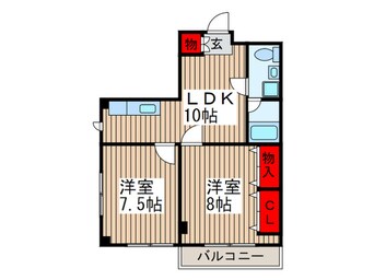 間取図 藤コーポ