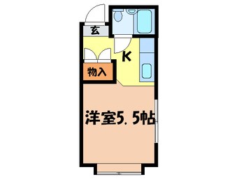 間取図 メゾン・ラメ－ル